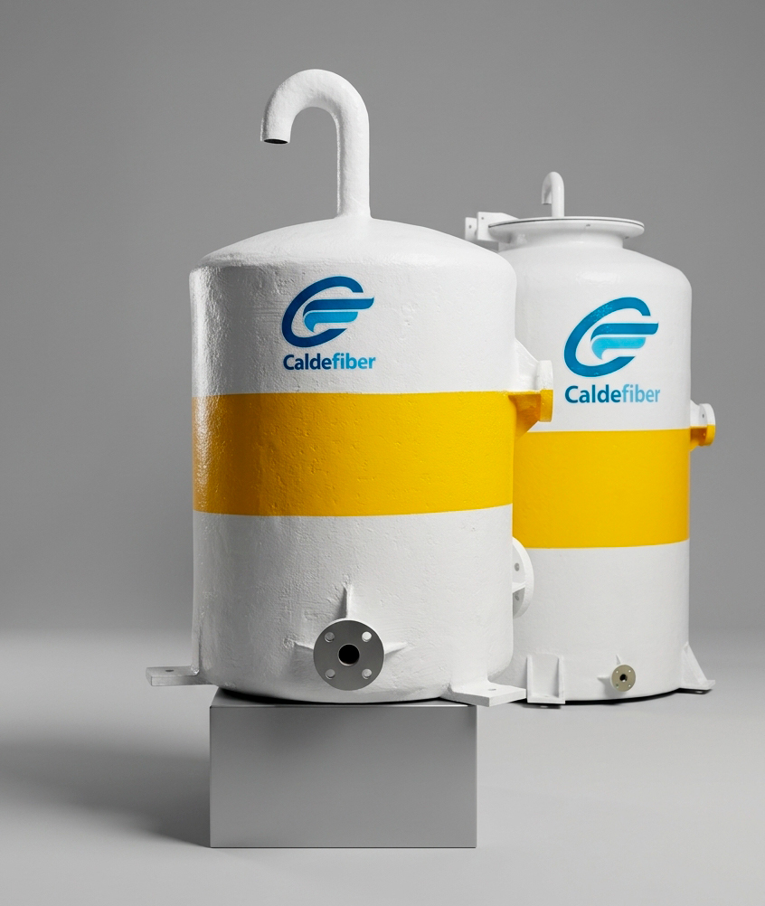 Caldefiber equipamentos em PRFV